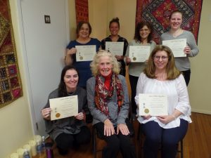 Connie & the Reiki One graduates